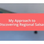 My Approach to Discovering Regional Salsas